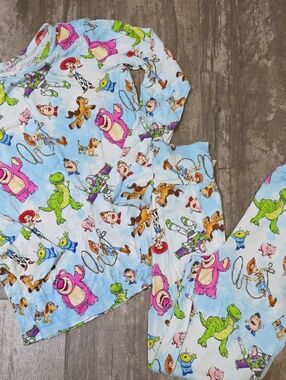 Charlies Project Little Snuggles Toy Story Character Pajama Set